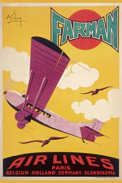 Poster for Farman airlines