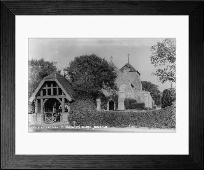 Framed Print : St. Margaret's Church, Rottingdean Framed Print : St. Margaret's Church, Rottingdean