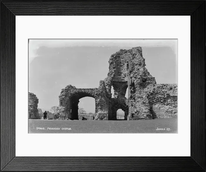 Framed Print : Pevensey Castle Ruins Framed Print : Pevensey Castle Ruins
