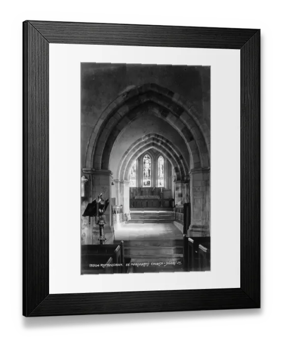 Framed Print : Interior of St. Margaret's Church Framed Print : Interior of St. Margaret's Church