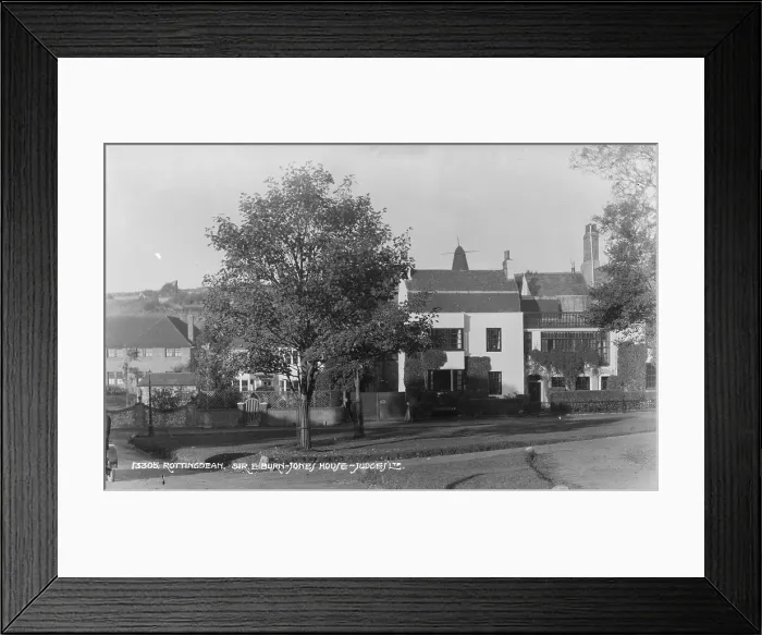 Framed Print : Sir E. Burn-Jones House Framed Print : Sir E. Burn-Jones House