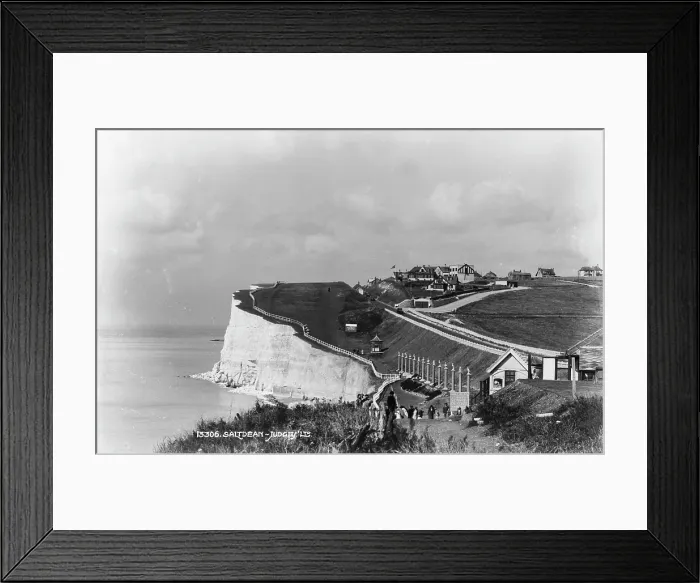 Framed Print : Scenic View of Saltdean Cliffs Framed Print : Scenic View of Saltdean Cliffs