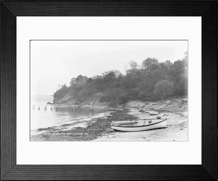 Framed Print : Tranquil Scene at Studland Bay Framed Print : Tranquil Scene at Studland Bay