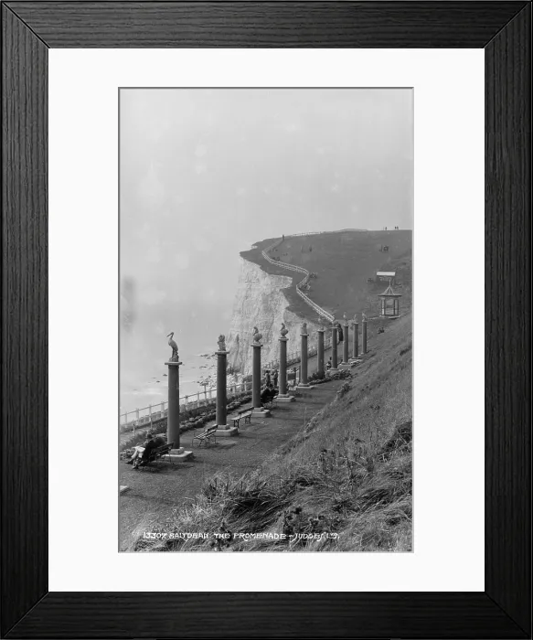 Framed Print : The Promenade at Saltdean Framed Print : The Promenade at Saltdean