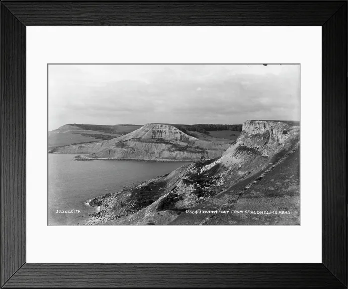 Framed Print : Hounds Tout from St. Aldhelm's Head Framed Print : Hounds Tout from St. Aldhelm's Head