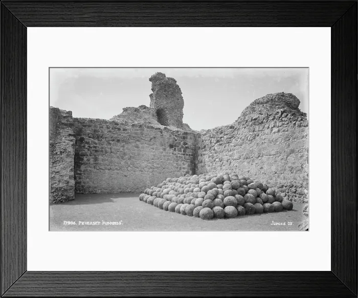 Framed Print : Pevensey Puddings Framed Print : Pevensey Puddings