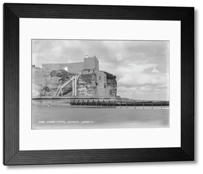 Framed Print : Jacob's Ladder, Sidmouth Framed Print : Jacob's Ladder, Sidmouth