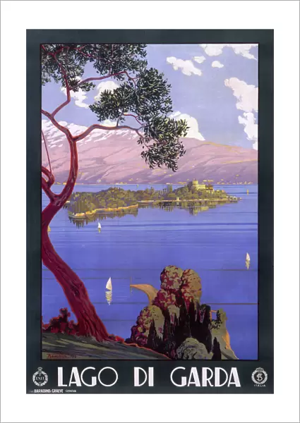 Poster for Lake Garda, Italy