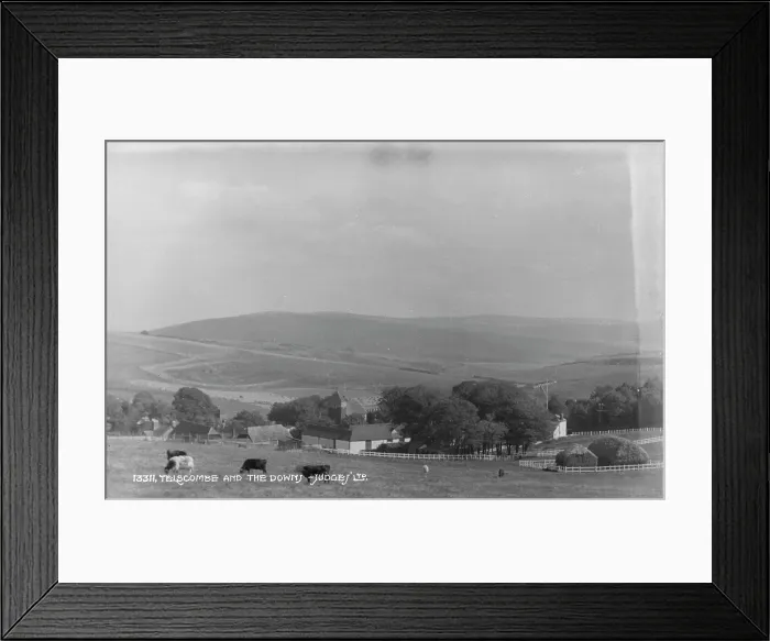 Framed Print : Telscombe and the Downs Framed Print : Telscombe and the Downs