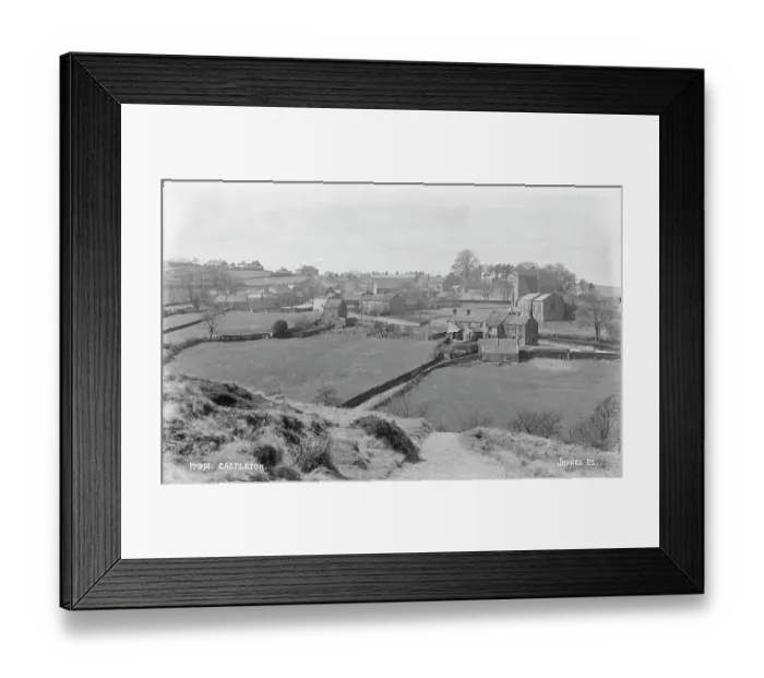 Framed Print : A Scenic View of Castleton Framed Print : A Scenic View of Castleton