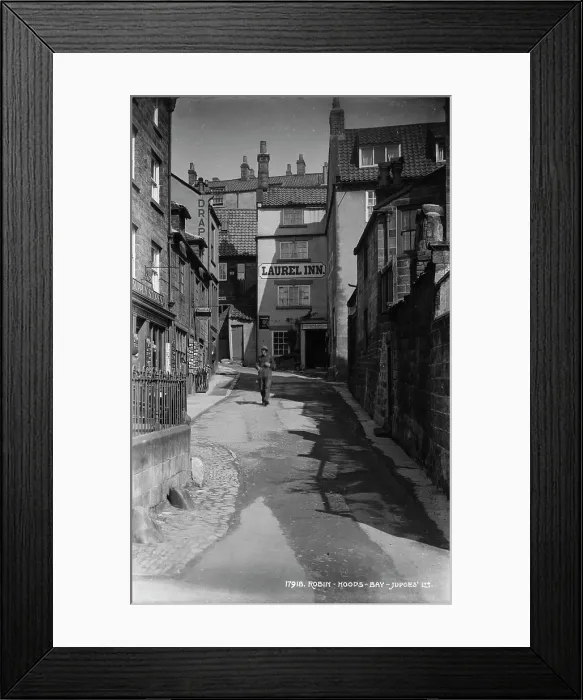 Framed Print : A Quiet Street in Hoods Bay Framed Print : A Quiet Street in Hoods Bay