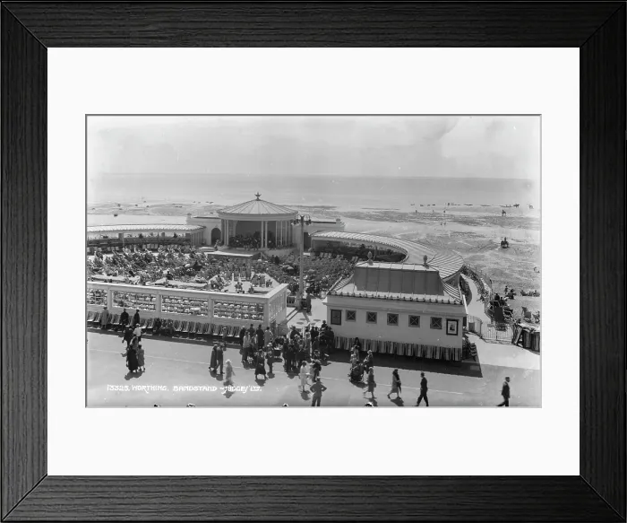 Framed Print : Worthing Bandstand Framed Print : Worthing Bandstand