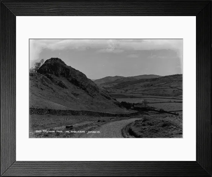 Framed Print : Myrynose Pass near Ambleside Framed Print : Myrynose Pass near Ambleside