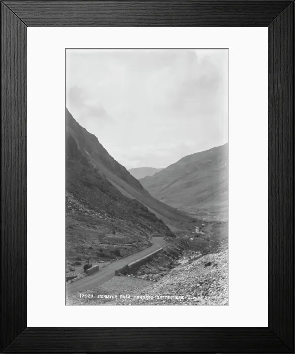 Framed Print : Honister Pass Toward Buttermere Framed Print : Honister Pass Toward Buttermere