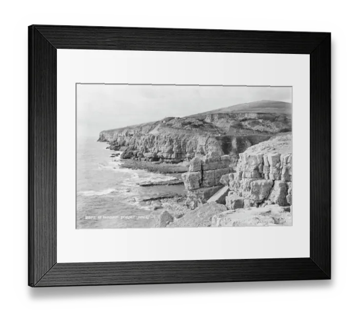 Framed Print : Coastal Cliffs at Winspit Framed Print : Coastal Cliffs at Winspit