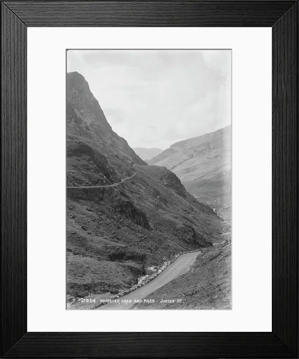 Framed Print : Honister Crag and Pass Framed Print : Honister Crag and Pass