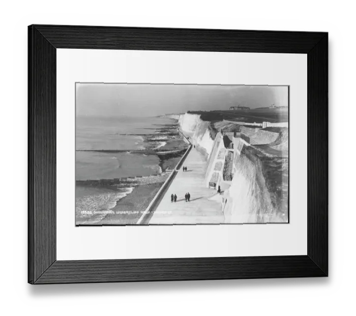 Framed Print : Ovingdean Undercliff Walk Framed Print : Ovingdean Undercliff Walk