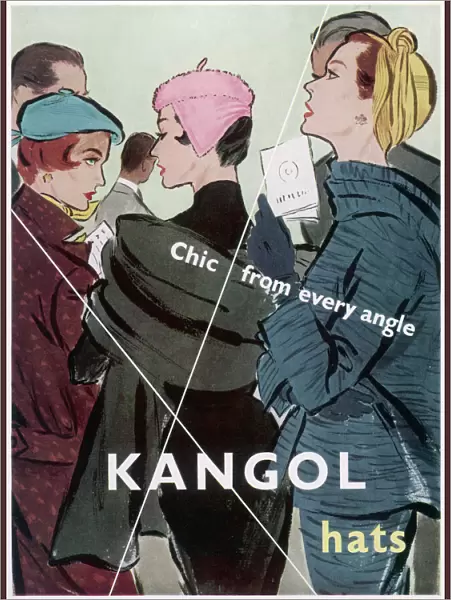 Kangol advertisement 1956