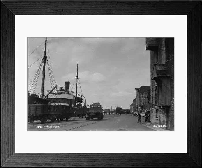 Framed Print : Poole Quay in Historical Context Framed Print : Poole Quay in Historical Context