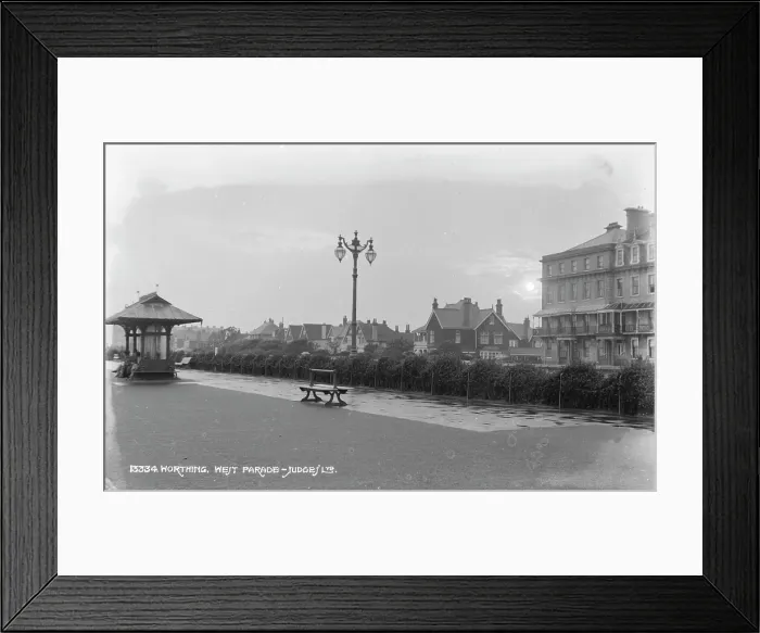 Framed Print : West Parade in Worthing Framed Print : West Parade in Worthing