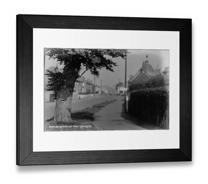 Framed Print : A Quiet Street in Littlehampton Framed Print : A Quiet Street in Littlehampton