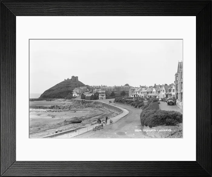 Framed Print : Scenic View of Criccieth Framed Print : Scenic View of Criccieth