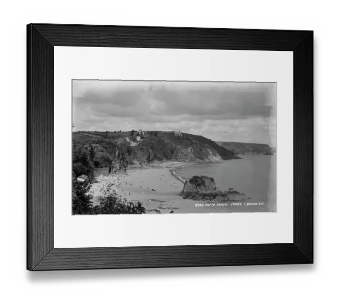 Framed Print : North Sands, Tenby Framed Print : North Sands, Tenby