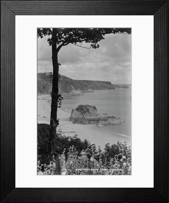 Framed Print : North Sands, Tenby Framed Print : North Sands, Tenby