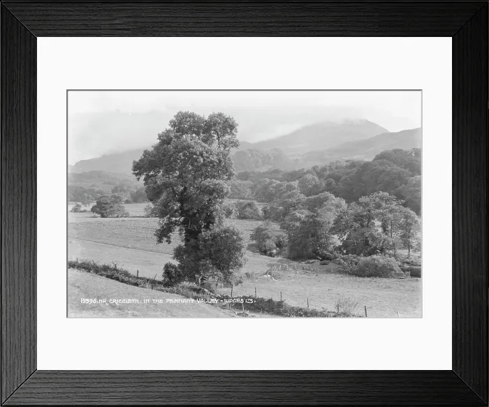 Framed Print : Scenic View of Pennant Valley Framed Print : Scenic View of Pennant Valley