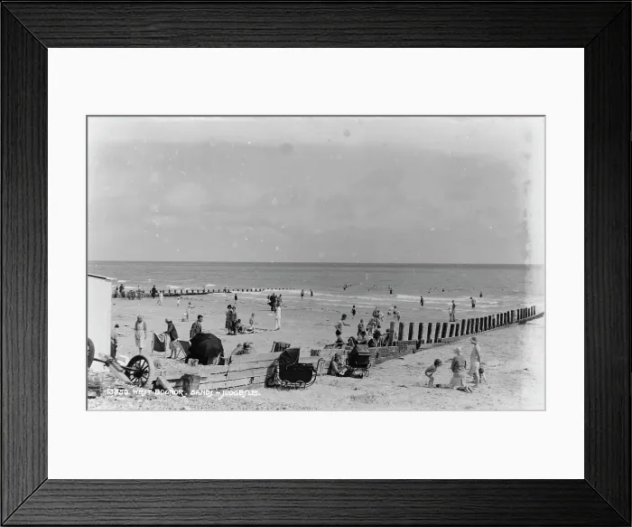 Framed Print : A Day at the Beach in West Bognor Framed Print : A Day at the Beach in West Bognor