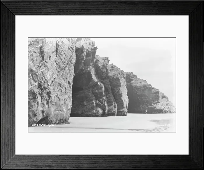 Framed Print : Black Rock Framed Print : Black Rock