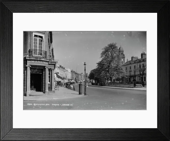 Framed Print : Historic View of Parade in Leamington Spa Framed Print : Historic View of Parade in Leamington Spa