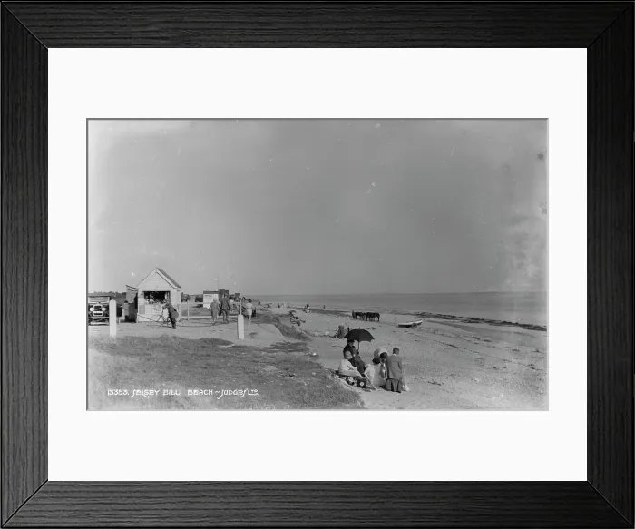 Framed Print : A Day at Jerseybill Beach Framed Print : A Day at Jerseybill Beach