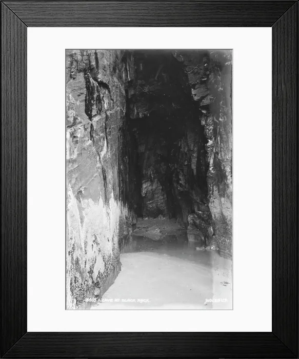 Framed Print : A Cave at Black Rock Framed Print : A Cave at Black Rock