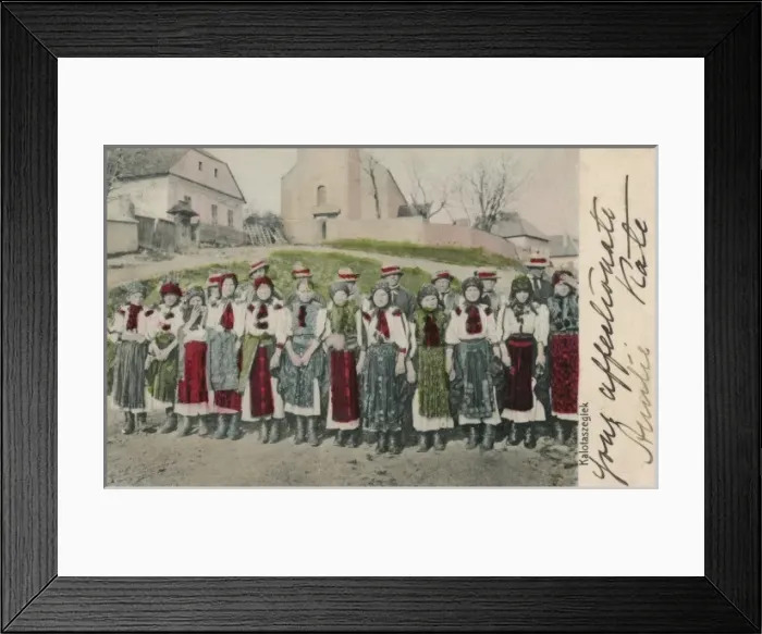 Framed Print : Women from the Kalotaszeg Region Framed Print : Women from the Kalotaszeg Region