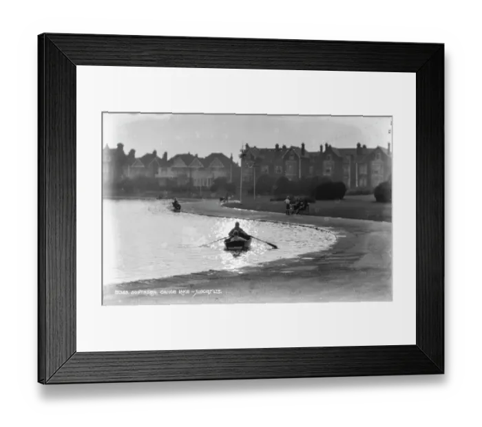 Framed Print : Canoe Lake in Southsea Framed Print : Canoe Lake in Southsea