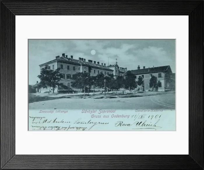 Framed Print : Sophron, Hungary - Cavalry Barracks Framed Print : Sophron, Hungary - Cavalry Barracks