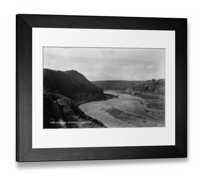 Framed Print : Solva River at St Davids Framed Print : Solva River at St Davids