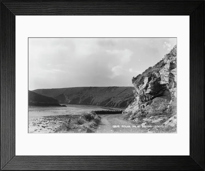 Framed Print : Coastal Path near Solva Framed Print : Coastal Path near Solva