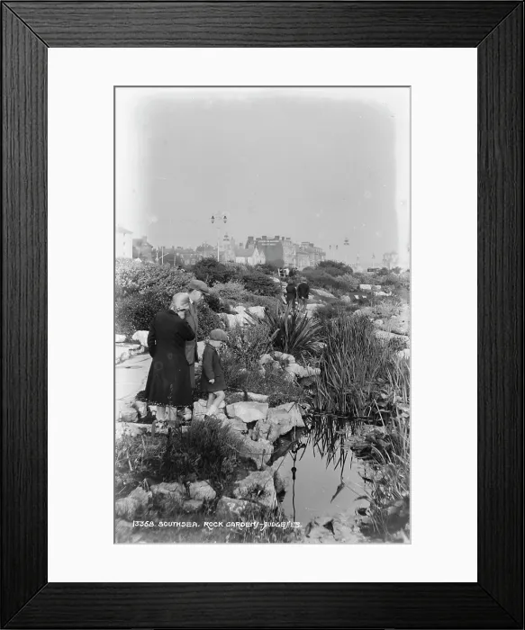 Framed Print : Family at the Rock Garden Framed Print : Family at the Rock Garden