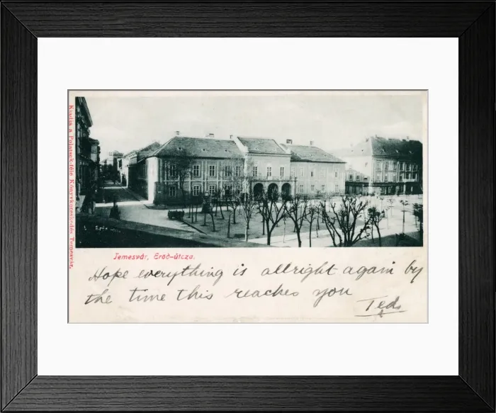 Framed Print : Old Town Square at Timisoara Framed Print : Old Town Square at Timisoara