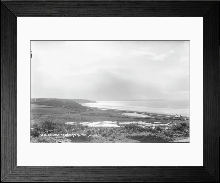 Framed Print : Scenic View of Newgale Beach Framed Print : Scenic View of Newgale Beach
