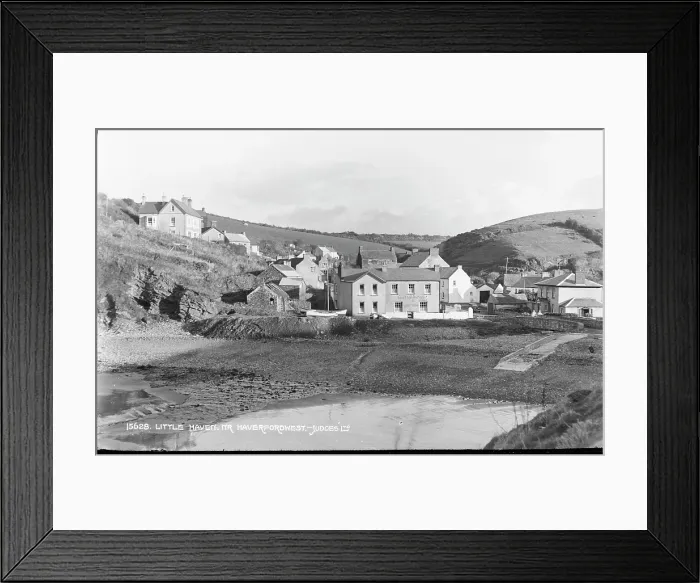 Framed Print : Little Haven, Haverfordwest Framed Print : Little Haven, Haverfordwest