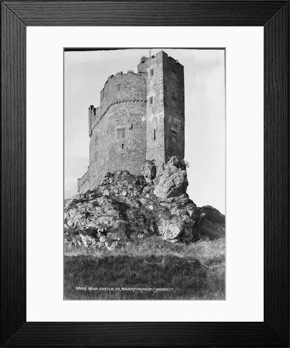 Framed Print : Roch Castle Framed Print : Roch Castle