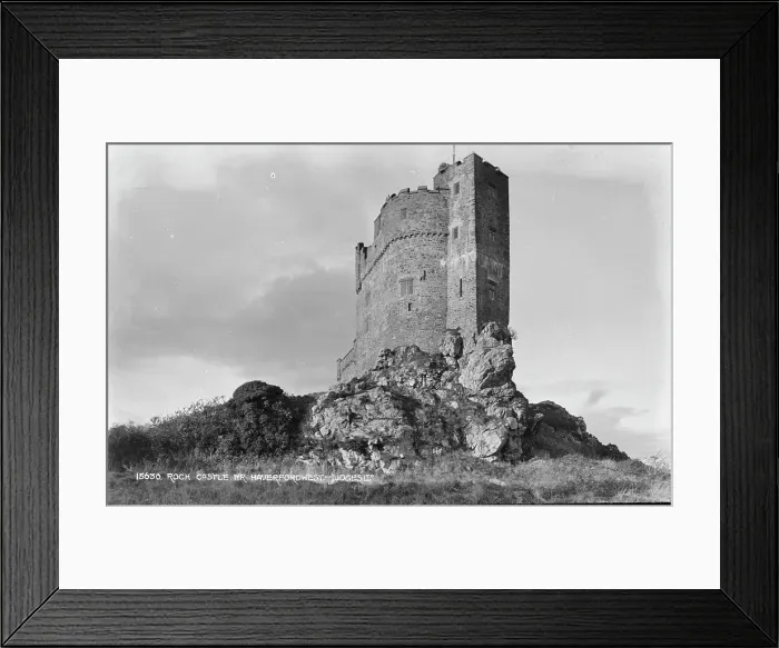 Framed Print : Roch Castle Framed Print : Roch Castle