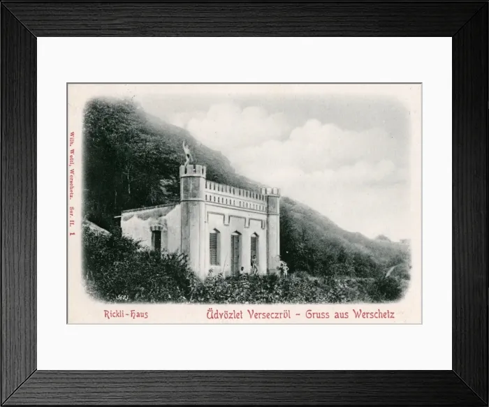 Framed Print : Hillside folly at Vrsac, Serbia Framed Print : Hillside folly at Vrsac, Serbia