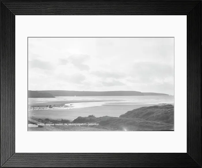 Framed Print : Broad Haven, Near Haverfordwest