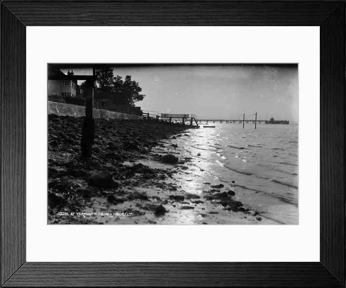 Framed Print : Yarmouth Shoreline Framed Print : Yarmouth Shoreline