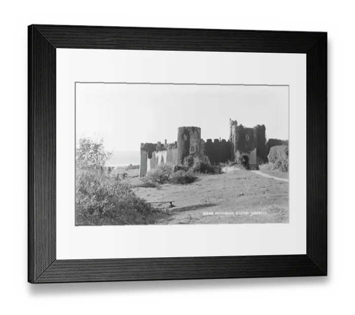 Framed Print : Manorbier Castle Framed Print : Manorbier Castle