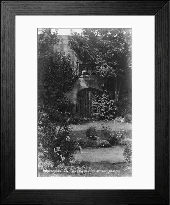 Framed Print : The Old Plantagenet Gateway Framed Print : The Old Plantagenet Gateway